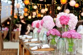 Table with Flowers